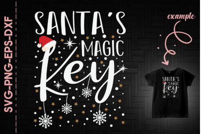 Santa&#039;s Magic Key Christmas Funny