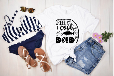 reel cool dad svg design