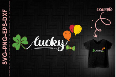 Lucky Shamrock Balloons St Patrick&#039;s Day