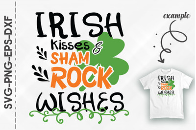 Irish Kisses and Shamrock Wishes Patrick