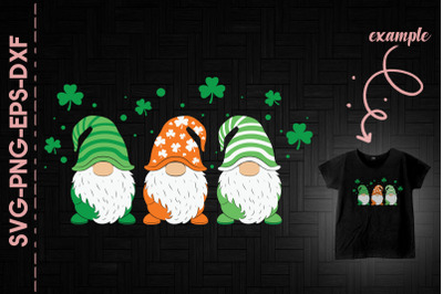 St. Patrick&amp;&23;039;s Day Gnomes Green Shamrock