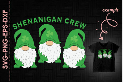 Shenanigan Crew St. Patrick&amp;&23;039;s Day Gnome