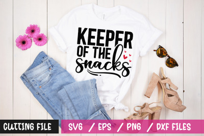 Keeper of the snacks svg