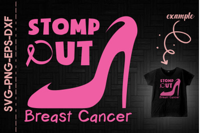 Stomp Out Breast Cancer Awareness