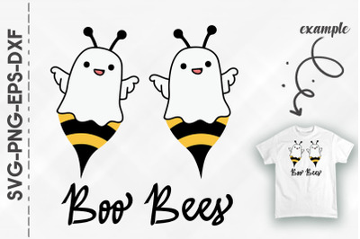 Breast Cancer Bees Halloween Funny