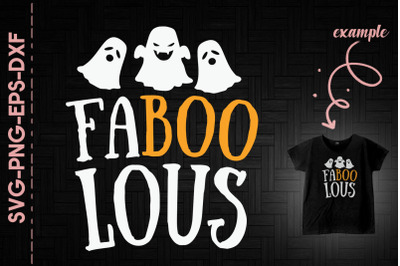 Faboolous Funny Ghost Halloween