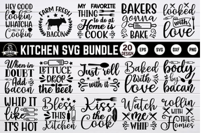 Kitchen SVG Bundle