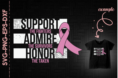 Support The Breast Cancer Fighters