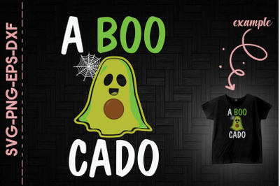 A Boocado Funny Halloween Ghost