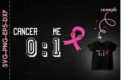 Cancer Loses Me 0 to 1 Pink Ribbon