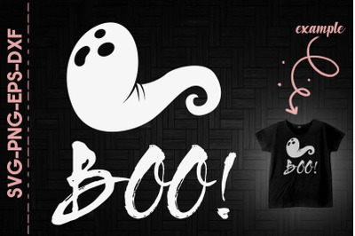 Boo Ghost Funny Halloween Ghost