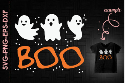 Boo Funny Ghost Halloween Costume