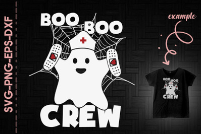 Boo Boo Crew Fun Nurse Halloween