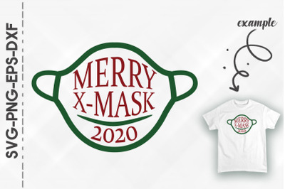 Merry X-Mask 2020 Christmas Funny