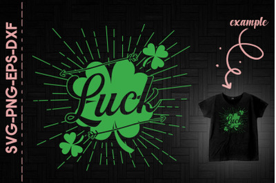 Shamrock Luck Green St. Patrick&#039;s Day