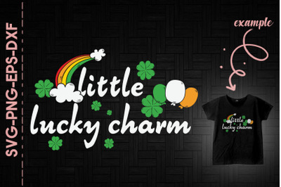 Little Lucky Charm Rainbow Patrick&#039;s Day