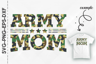 Army Mom Proud Mother Army Mom Gift