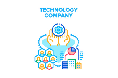 Technology Business Company Vector Concept Color