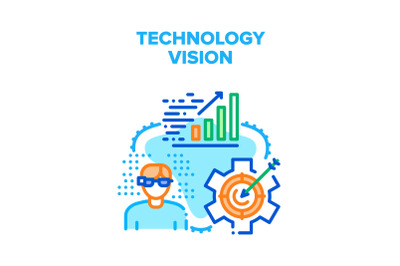 Technology Vision Of Future Vector Concept Color