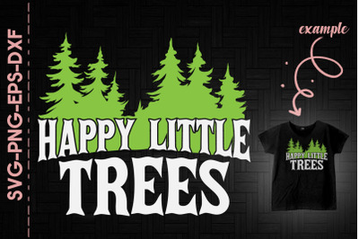 Happy Little Trees Forest Earth Day