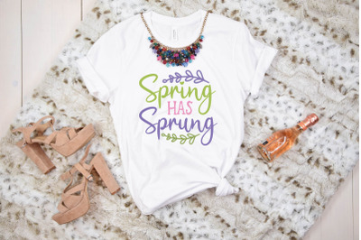 spring has sprung svg design