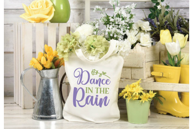 dance in the rain svg design