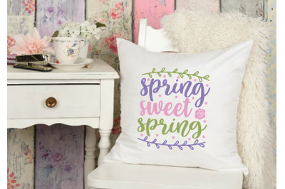 spring sweet spring svg design