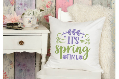 it&#039;s spring time svg design