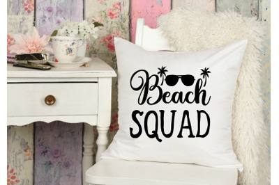 beach squad svg design