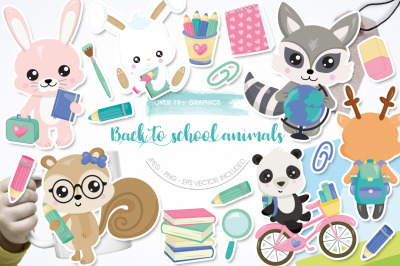 Back to School Animals