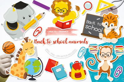 Back to School Animals - 2