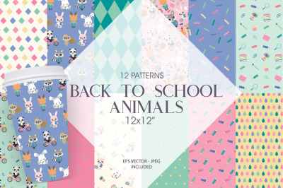 Back to School Animals