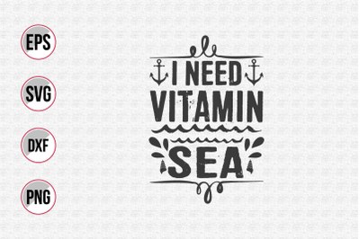 I need vitamin sea svg.