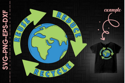 Reuse Reduce Recycle Earth Day Every Day