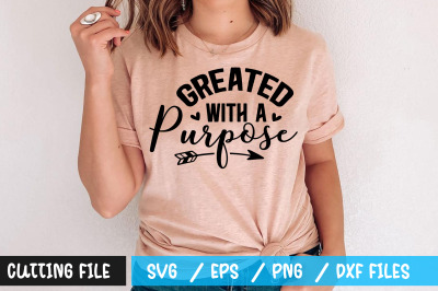 Greated with a purpose svg