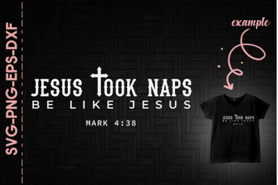 Jesus Took Naps Be Like Jesus Mark 4&3A;38