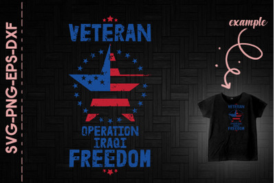 Veteran Operation Iraqi Freedom Veteran