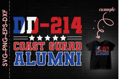 DD-214 Coast Guard Alumni Veteran US