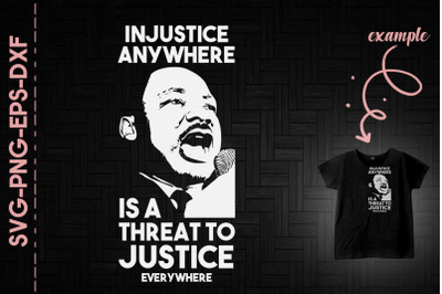 Injustice Anywhere Is Threat To Justice