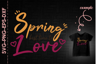 Spring Best Time To Love