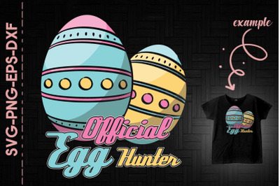 Official Egg Hunter Easter Eggs Bunny