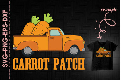 Carrot Patch Easter Truck