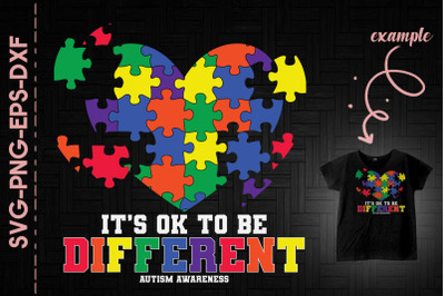 It&#039;s Ok To Be Different Autism