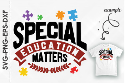 Special Education Matters