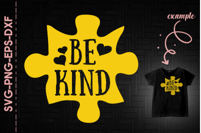 Be Kind Puzzle Autism