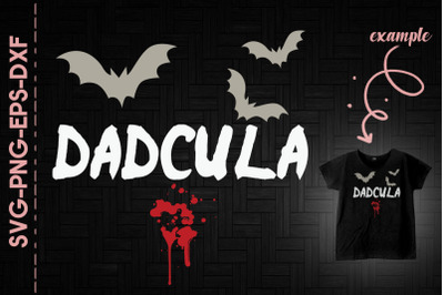 Dadcula Vampire Halloween Father