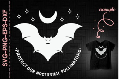 Protect Our Nocturnal Pollinators Bat