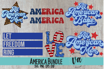 America SVG Bundle