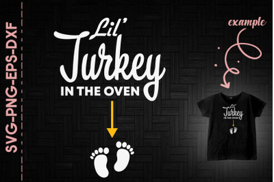 Lil&#039; Turkey In The Oven Pregnancy