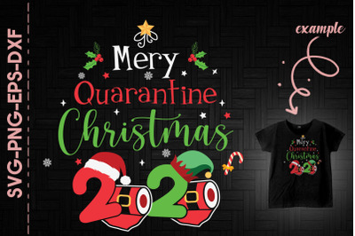 2020 Merry Quarantine Xmas Paper Roll